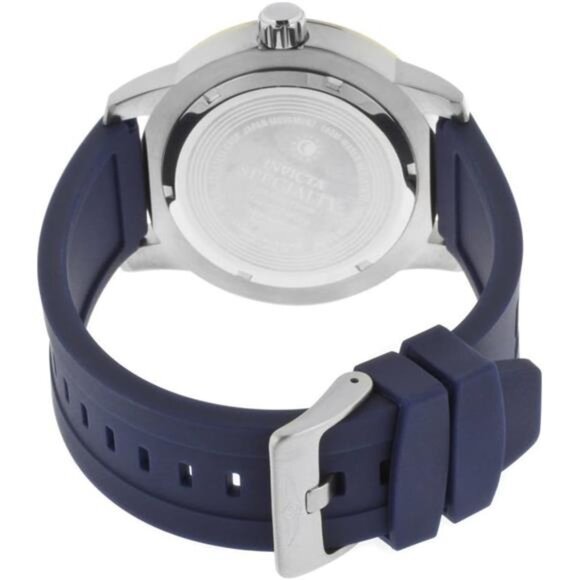 Men's 12847 Specialty Blue Dial Blue Polyurethane Watch - Picture 3 of 5